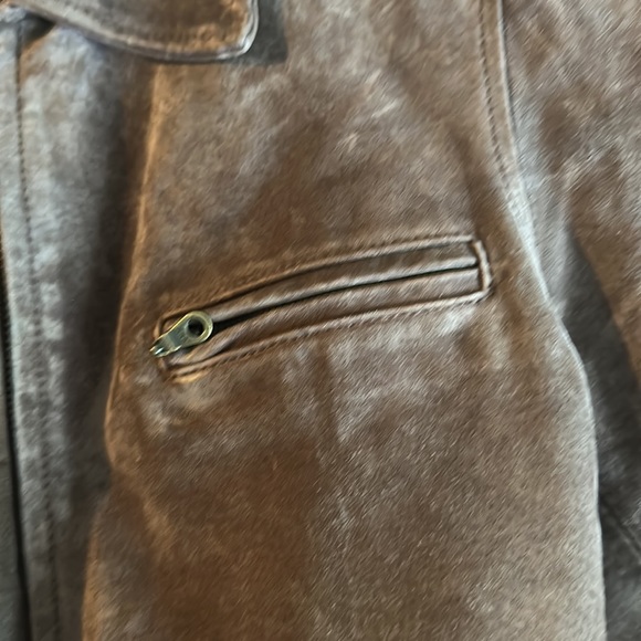 Wilson’s Vintage 1990’s Women’s Leather Jacket size S - Picture 5 of 10